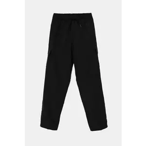 adidas pantaloni copii culoarea negru, neted, JC9388 imagine