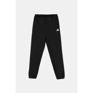 adidas pantaloni de trening pentru copii culoarea negru, cu imprimeu, JJ1025 imagine