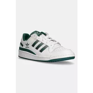 adidas Originals sneakers din piele Forum Low culoarea bej, JI3265 imagine