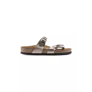 Birkenstock papuci Mayari Graceful femei, culoarea maro, 1016408 imagine