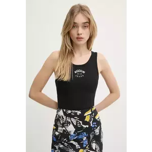 Moschino Jeans top femei, culoarea negru, 0804 3230 imagine