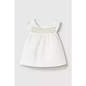 Mayoral Newborn rochie bebe culoarea bej, mini, evazati, 1846 imagine