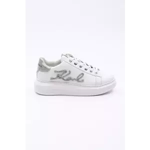 Karl Lagerfeld sneakers din piele KAPRI culoarea alb, KL62511G imagine