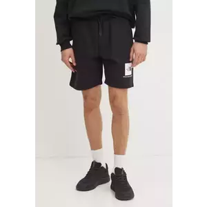 The North Face pantaloni scurti Nuptse Regular barbati, culoarea negru, NF0A8C1JKY41 imagine