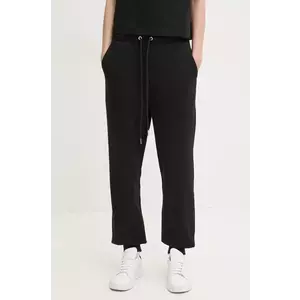 Iceberg pantaloni de trening culoarea negru, neted, B041 6317 imagine