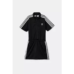 adidas Originals rochie fete culoarea negru, mini, evazati, JD3535 imagine