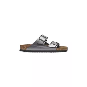 Birkenstock papuci Arizona Metallic femei, culoarea negru, 1029224 imagine