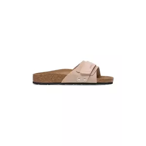 Birkenstock slapi de piele Oita femei, culoarea roz, 1029281 imagine