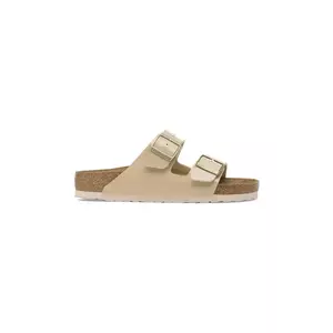 Birkenstock papuci Arizona Patent femei, culoarea bej, 1013070 imagine