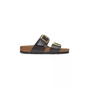 Birkenstock papuci Sydney Graceful femei, culoarea negru, 1029379 imagine