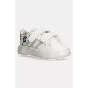 adidas sneakers pentru copii GRAND COURT DINO culoarea bej, JI3898 imagine