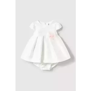 Mayoral Newborn rochie bebe culoarea alb, mini, evazati, 1861 imagine