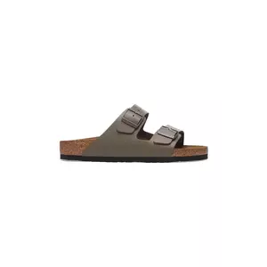 Birkenstock slapi de piele Arizona culoarea verde, 1029153 imagine