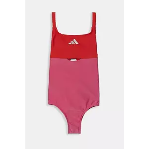 adidas Performance costum de baie dintr-o bucată pentru copii culoarea roz, JE4419 imagine