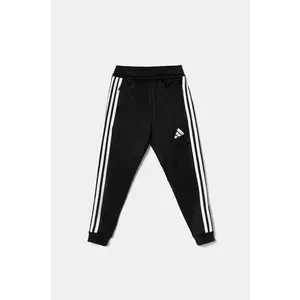 adidas Performance pantaloni de trening pentru copii culoarea negru, cu imprimeu, JD3061 imagine