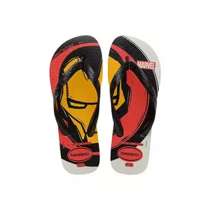 Havaianas slapi TOP MARVEL barbati, culoarea negru, 4146953-0001 imagine