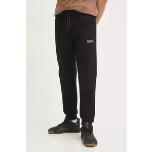 Hummel pantaloni de trening culoarea negru, neted, 225920 imagine