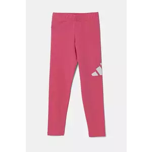 adidas leggins copii culoarea roz, cu imprimeu, JE1396 imagine