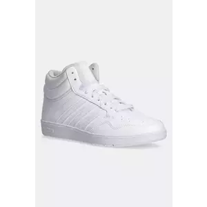 adidas Originals sneakers pentru copii HOOPS 4.0 MID culoarea alb, JI3476 imagine