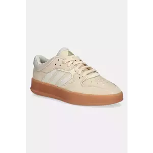 adidas sneakers Court 24 culoarea bej, JP5376 imagine