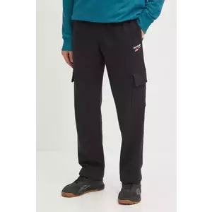 Reebok Classic pantaloni de trening culoarea negru, neted, 100221839 imagine