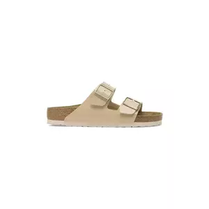 Birkenstock papuci Arizona Patent femei, culoarea bej, 1013069 imagine