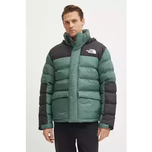 The North Face geaca Limbara barbati, culoarea verde, de iarna, NF0A89EGHCH1 imagine