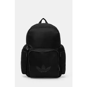 adidas Originals rucsac Adicolor culoarea negru, mare, cu imprimeu, JD5522 imagine