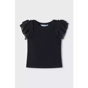 Mayoral bluza copii culoarea negru, neted, 3013 imagine