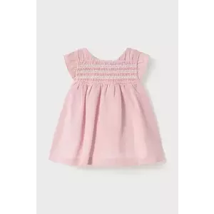 Mayoral Newborn rochie bebe culoarea roz, mini, evazati, 1846 imagine