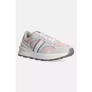 Tommy Jeans sneakers TECH RUNNER culoarea roz, EN0EN02743 imagine