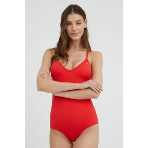 Puma costum de baie dintr-o bucată (3-pack) 935086 culoarea roșu, cupă ușor rigidizată 935086 imagine