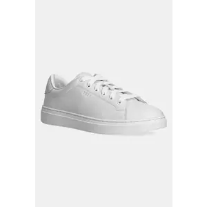 BOSS sneakers din piele Kieran culoarea alb, 50536393 imagine