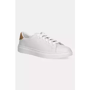 BOSS sneakers din piele Kieran culoarea alb, 50536393 imagine