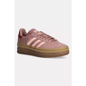 adidas Originals sneakers Gazelle Bold culoarea roz, JH9666 imagine