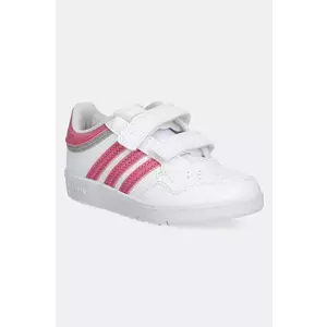 adidas Originals sneakers pentru copii HOOPS 4.0 culoarea roz, JI0907 imagine