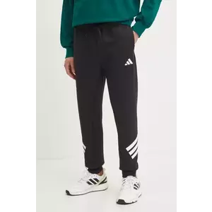 adidas pantaloni de trening Future Icons culoarea negru, cu imprimeu, JD4863 imagine