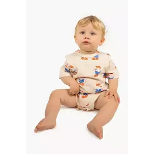 Tinycottons body din bumbac pentru bebelusi READERS BODY SS25-008 imagine