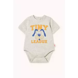 Tinycottons body din bumbac pentru bebelusi TINY LEAGUE GRAPHIC BODY SS25-084 imagine