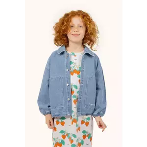 Tinycottons geaca de blugi pentru copii GRAPHIC DENIM JACKET SS25-241 imagine