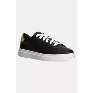 BOSS sneakers din piele Kieran culoarea negru, 50536393 imagine