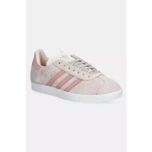 adidas Originals sneakers din piele intoarsă Gazelle culoarea portocaliu, JH7214 imagine