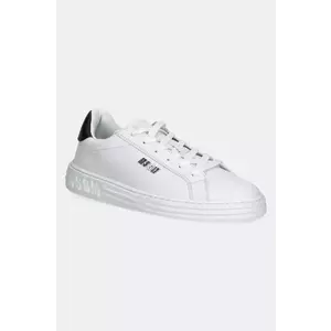 MSGM sneakers din piele culoarea alb, 3840MS506 imagine