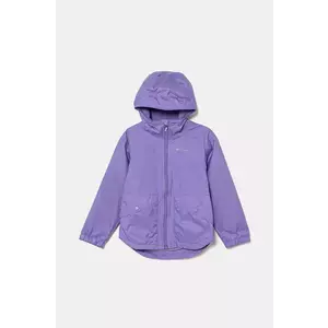 Columbia geaca Rainy Trails culoarea violet, 2090111 imagine