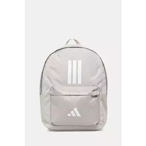 adidas rucsac CLSC BARS 3S culoarea bej, mare, cu imprimeu, IS7047 imagine