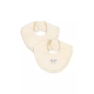 Konges Sløjd salopete pentru bebelusi BASIC 2 PACK FRILL BIB 2-pack KS102250 imagine