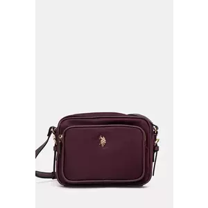 U.S. Polo Assn. poseta HOUSTON culoarea bordo, BEUHU6382WIP imagine