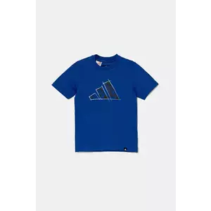 adidas tricou de bumbac pentru copii cu imprimeu, JI6670 imagine