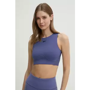 Reebok top de antrenament LUX Collection culoarea violet, 100214320 imagine