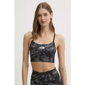 The North Face sutien sport Flex culoarea negru, modelator imagine